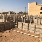 Baufortschritt in Qamislo